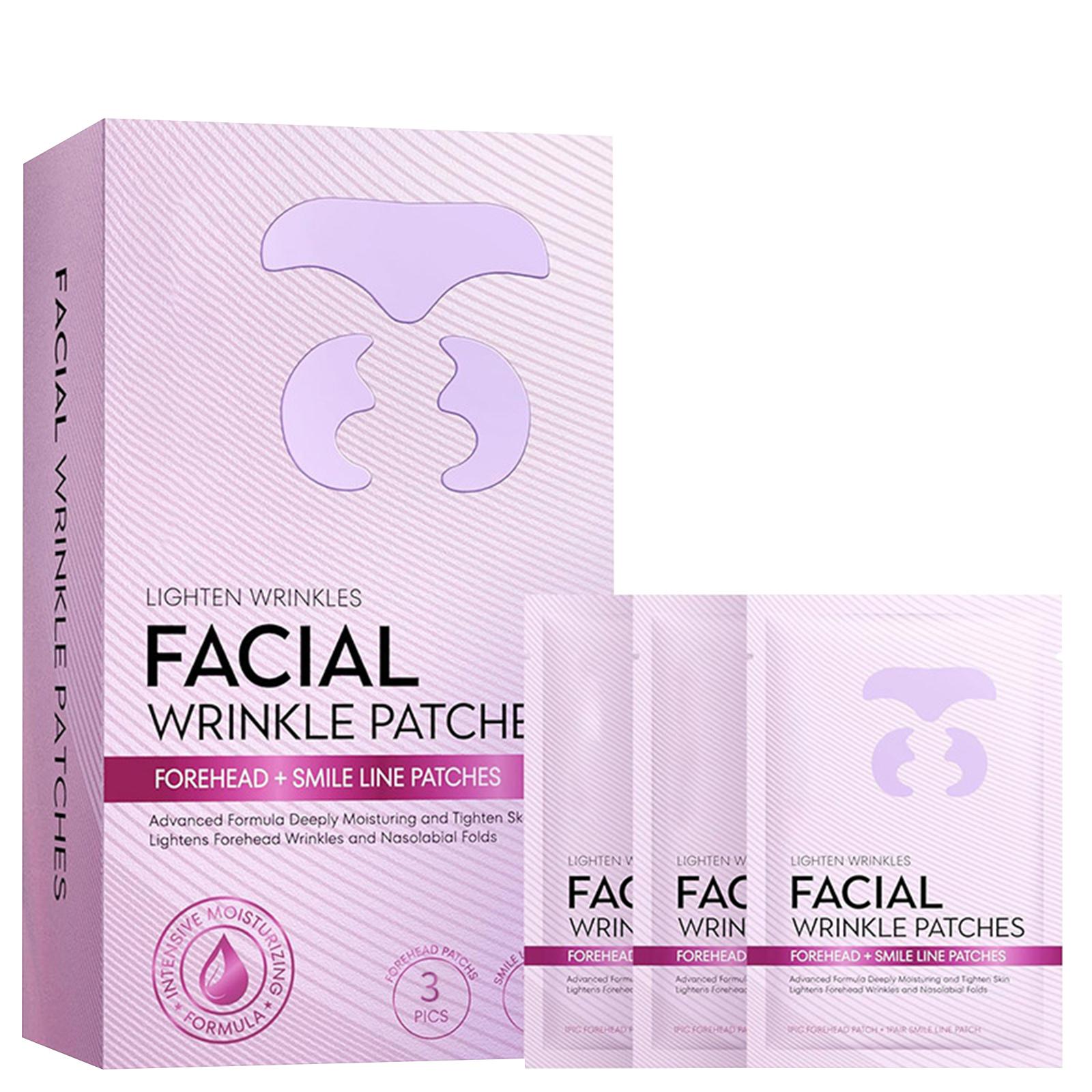 

Лифтинг и укрепляющий патч для лица для лба, носогубных складок и морщин хмурости - Антивозрастной уход One Size белый