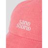 Saendeusaundeu (Unisex) Small Logo Cap Orange