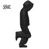 Artistic Desktop Ornament Thinker Figurine, 3D Printed Sweatsuit Man Statue for Home Environmentally Friendly Decor Office Desk Bookshelf Decor,