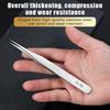 6Piece Stainless Steel Tweezers Bent Straight Tweezers For Fine Work In Crafts