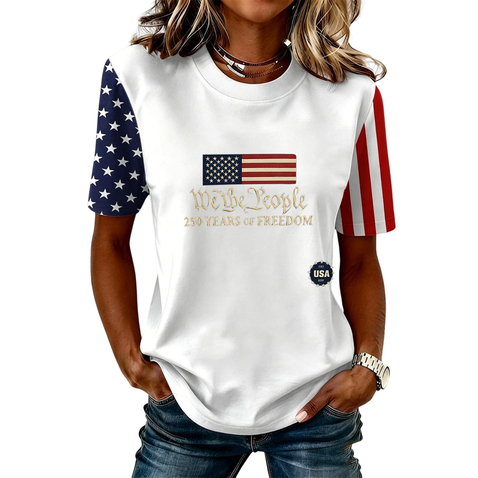 

Womens Spring Tops Summer Shirts for Women Casual Printed T Shirts Shirts for Women Dressy Tops for Women Comfortable Fit L білий