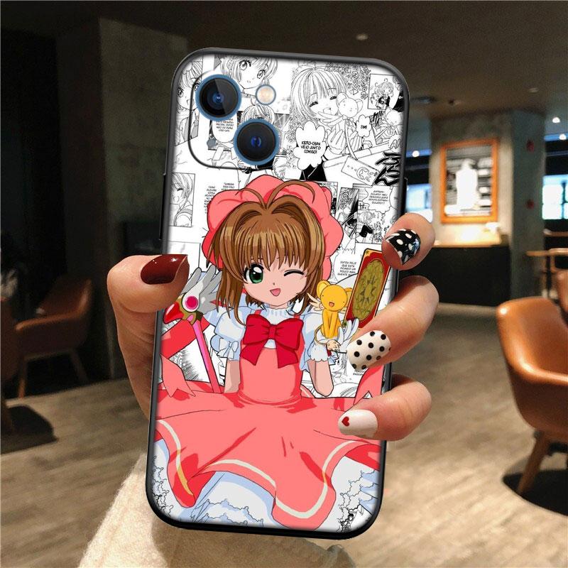 TR7 C-Cardcaptor S-Sakura Shell Phone Case for OPPO A40 A60 A80 A15 A16 A16K A12 A17 A17K A54 A54S A53 A53S A55 A56 A57 A98 F23