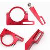 Folding Bike Front Derailleur Adapter Conversion Mounting Base 40mm Clamp Ring BMX Cycling Part
