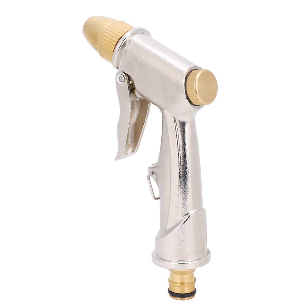 High-pressure brass car wash water gun for home cleaning