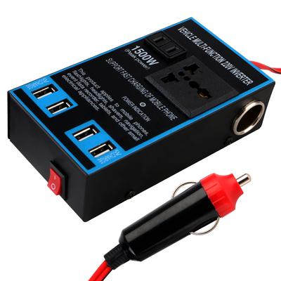 USB Chargers Power Adapter Converter Quick Charging AC Sockets Car Inverter DC 12V/24V To AC 110V/220V Cigar Lighter Socket