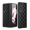 Anti-Fingerabdruck Stoßfest Lederhülle für Samsung Galaxy Z Fold 3 5g Fold3 Rutschfest Mattes Gefühl Coque