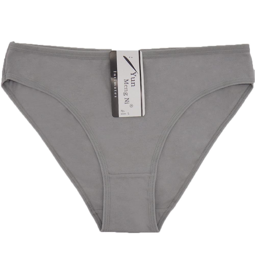 Sexy Frau Unterwäsche Damen Baumwolle Höschen Slips Solide Low Rise Mädchen Damen Knickers Dessous für Frauen 6 Teile/satz