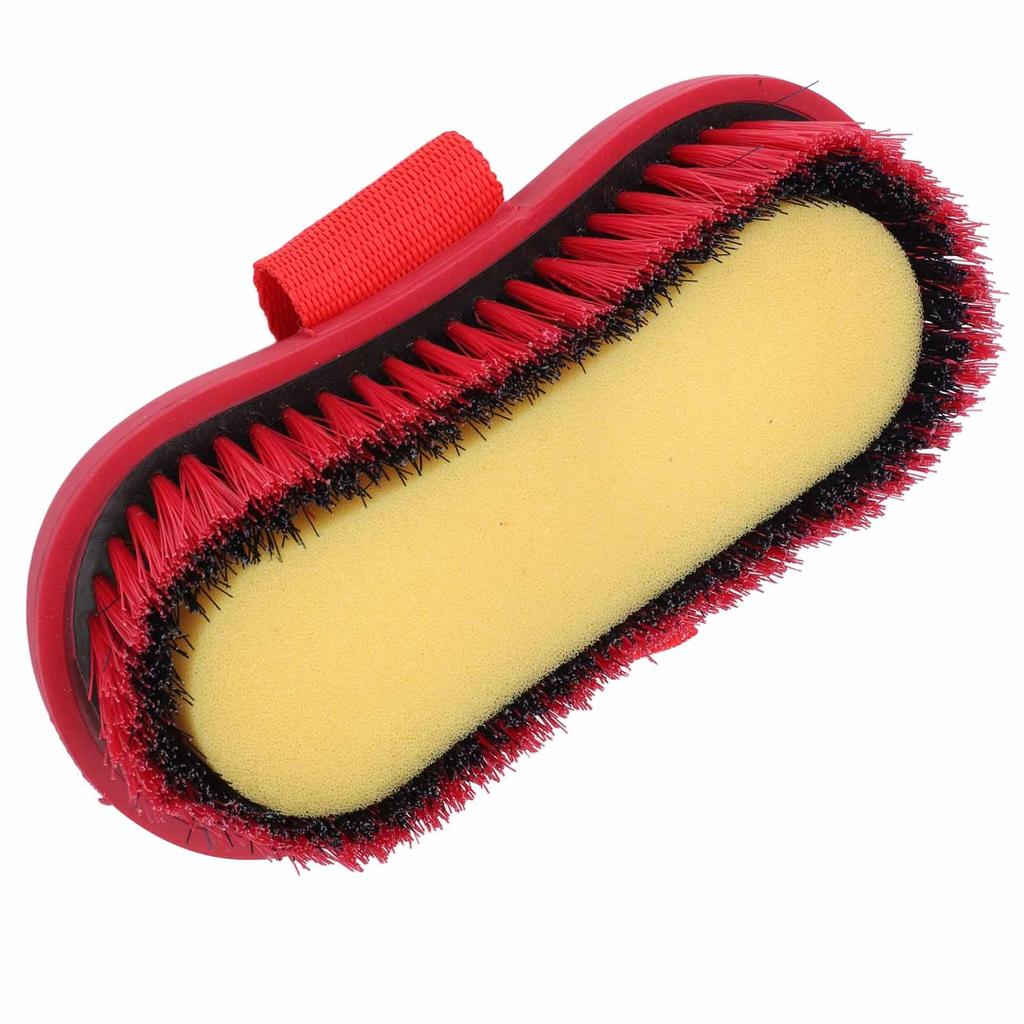Horse Grooming Brush Anti Slip Soft Bristle Horse Body Scrubbing Sponge for Horse Cleaning Washing Bathing