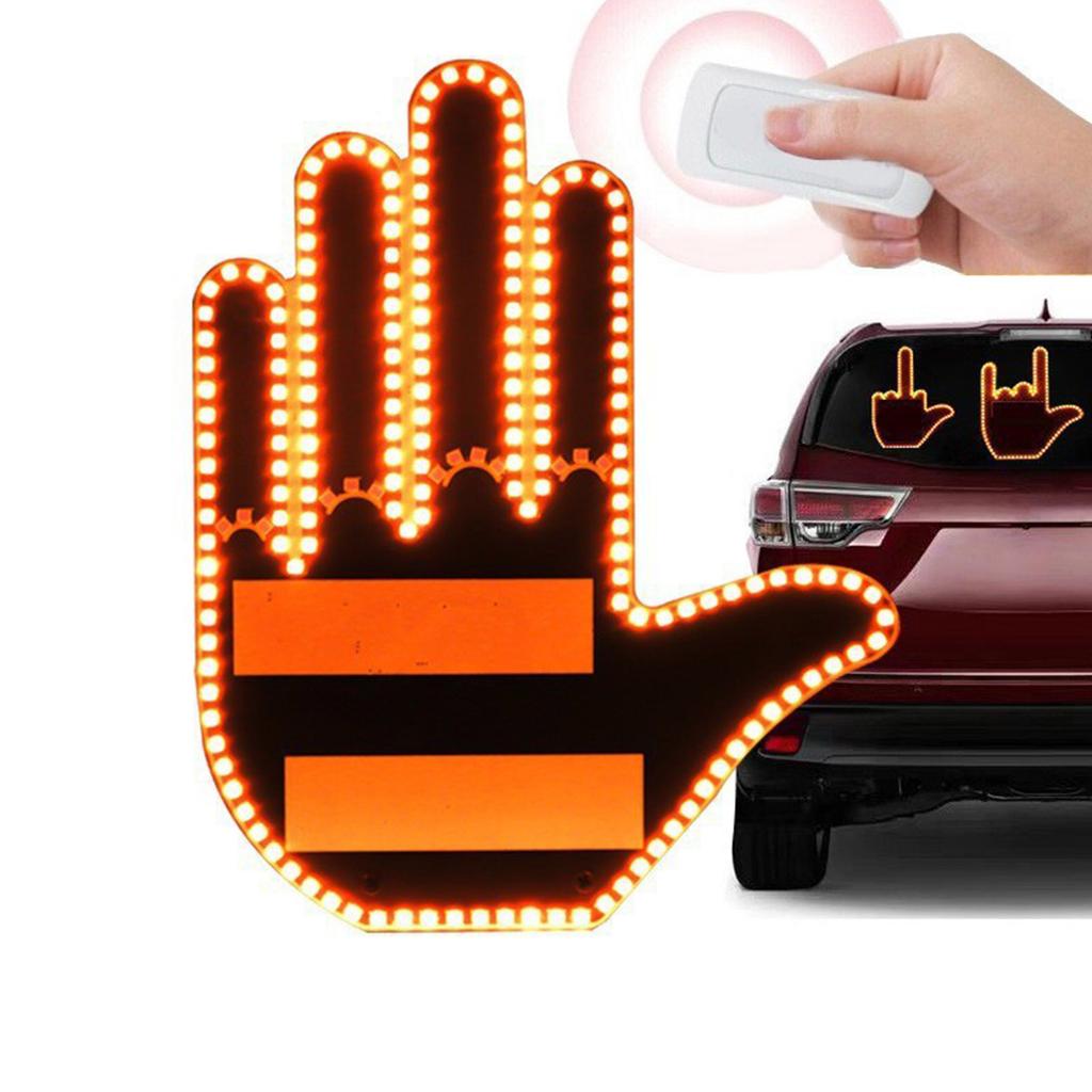 Car Finger Light Gesture Light Vehicle Multi Function Light Antirear Collision Light Interactive Light