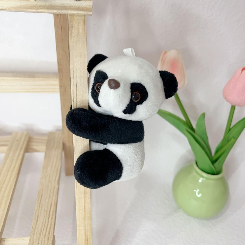 

Plush Raccoon Panda Toy Clips Room Decoration Animal Stuffed Doll Gift Kids Panda