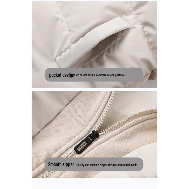 Mark Fairwhale Men's Autumn/Winter Casual Hooded Padded Jacket