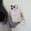 Colorful Mushroom Phone Case & Bracelet for iPhone 17Pro/16ProMax/15Pro/14 Female