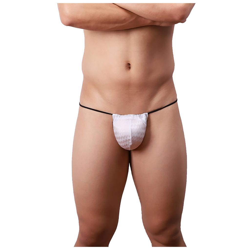 Men Sexy Underwear Shorts Solid Underpants Pouch Soft Cotton Briefs Panties