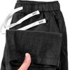 Men's Summer Casual Pants - 100% Pure Linen, Breathable, Chinese Style, Elastic Waist