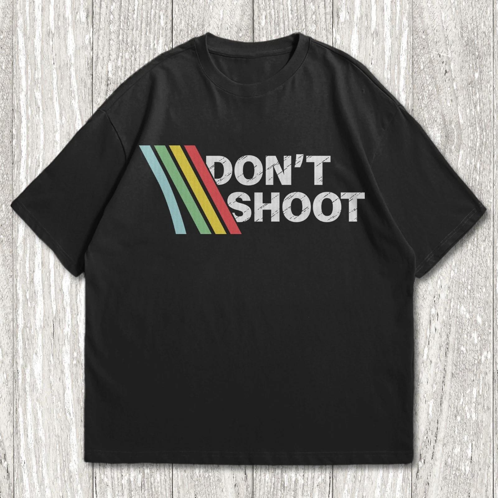 Don t Shoot T-Shirt - Retro Arcade Gamer Tee M
