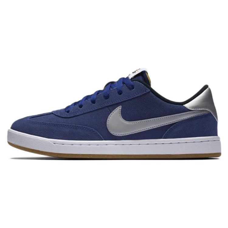 Nike Slip-Resistant Shock Absorbing Durable Lightweight Low-Top Skate Shoes Men Skate Shoes Blue 909096-401