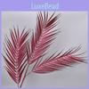 Dypsis Lutescens Artificial Palm Leaf Soft Rubber Leaves With Durable Material