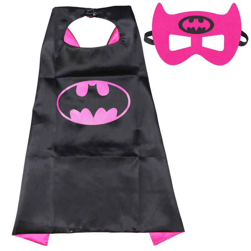 Kids' Marvel Superhero Capes: Superman, Batman, Spider-Man, Iron Man, Captain America