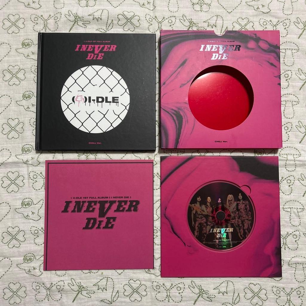 [USED] I-dle (G)I-DLE I NEVER DIE CHILL Ver.