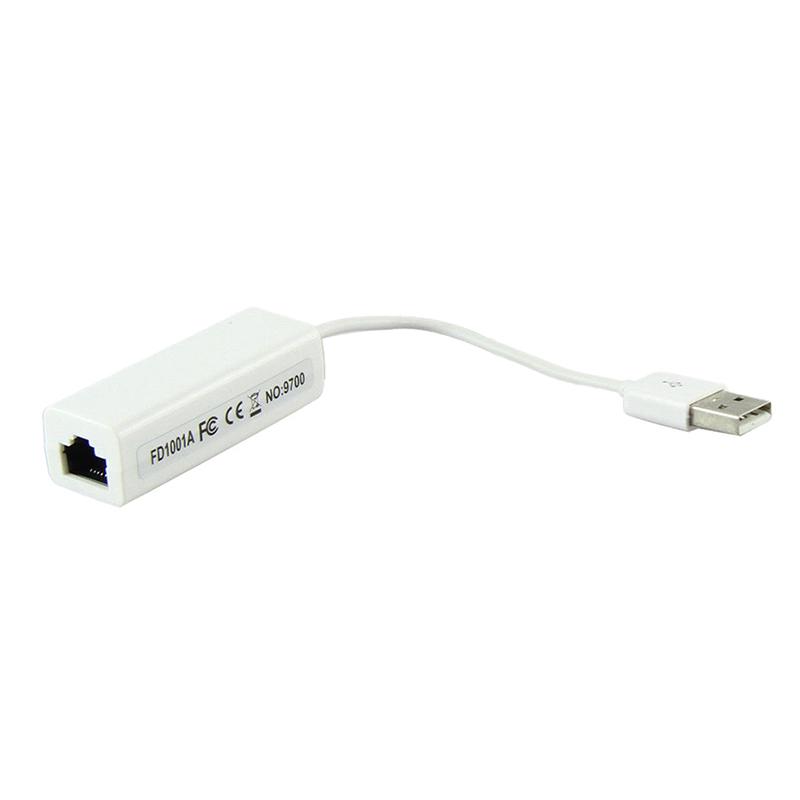 

Адаптер Usb2.0 USB до Ethernet 10/100 Мбіт/с Мережева карта Rj45 Адаптер локальної мережі