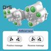 Electric Neck Massager Pillow with Adjustable Heat Compress Cervical Waist Vibration Massage Pillow Rechargeable Neck And Back Kneading Tool