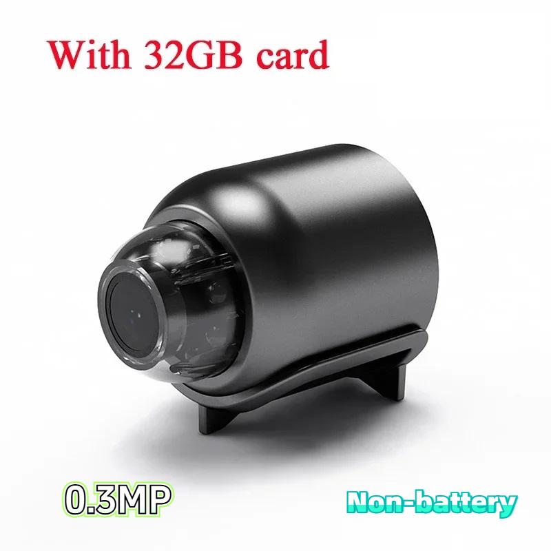 HD Infračervená kamera s nočným videním Domáca bezdrôtová Wifi kamera Mini sledovacia kamera