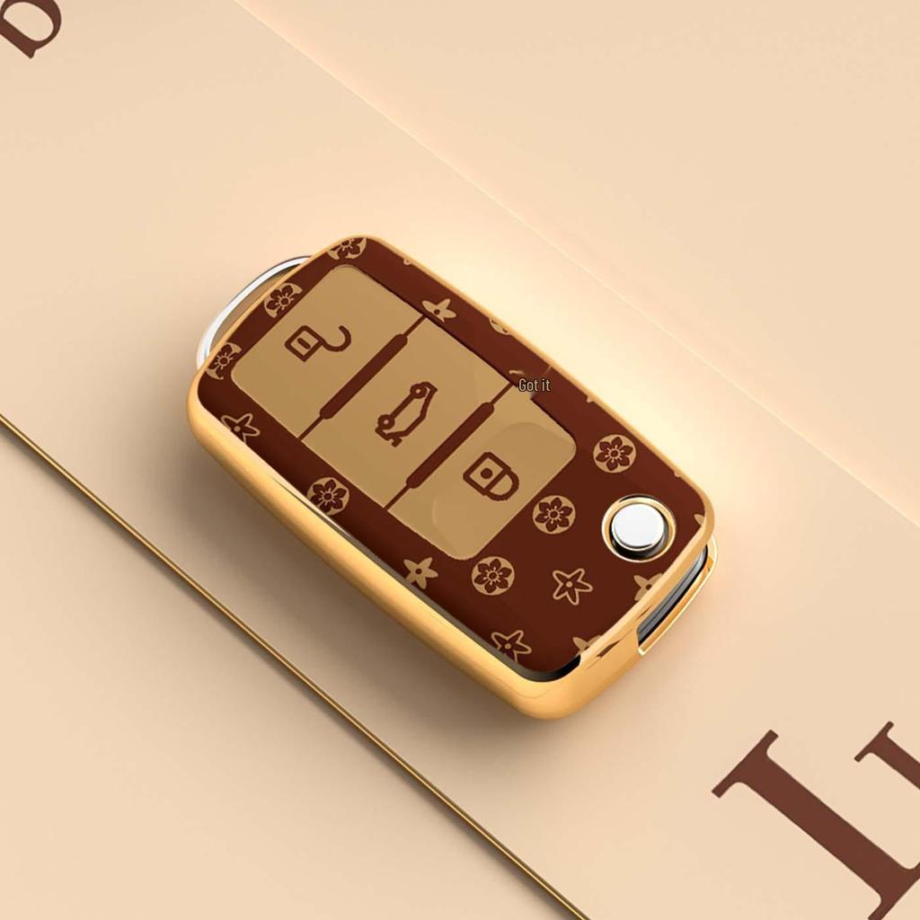 Coprichiave Volkswagen: Compatibile con i modelli Magotan, Passat, CC, Sagitar, Polo, Tayron, Tharu, Lavida, Tiguan e T-Cross.