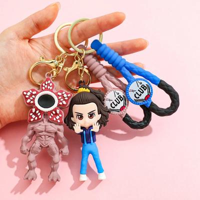 Uroczy breloczek Demogorgon Stranger Things Kreskówkowy potwór Vecna Breloczek do kluczy Torba Plecak Breloczek do samochodu Zabawka Anime Dekoracja Małe prezenty