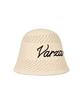 Bajal New Wave Bazal Punching Knit Bucket Hat Natural