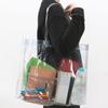 Antibacterial transparent vinyl size L bag,