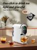Fully Automatic Portable Capsule Coffee Machine – Compact Size for Office and Home Use, Italian-Style Espresso Maker