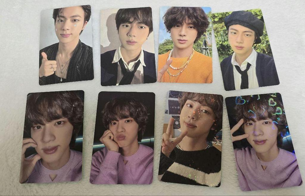 [USED] BTS THE ASTRONAUT Jin trading card set
