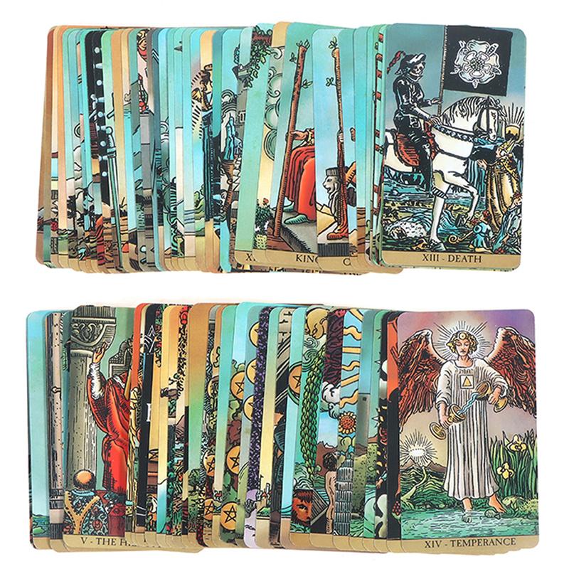 Radiant Wise Spirit Tarot Cards English Board Game Divination Predicts Games