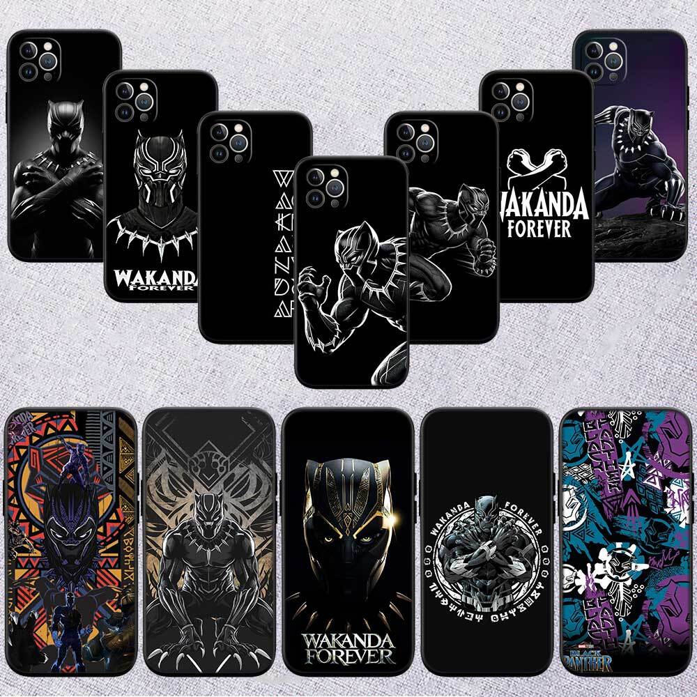 Wakanda Black Panther Phone Case for Redmi Note 12 12S 12C 13 13C 13R 14 14S 14R 14C 11A 13X A3 A3X A4 A5 Pro Max Plus
