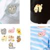 7 Pcs Cartoon Animal Embroidered Patches Cats Iron on Patches Clothing Patches Kitten Sewing Patches for Clothes Bag