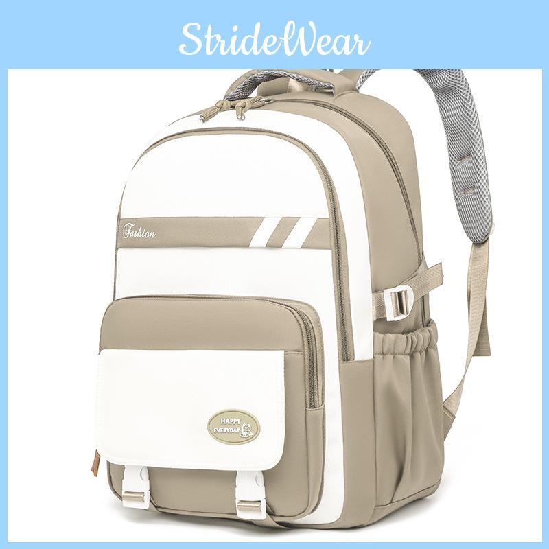 Backpack Unisex Oxford Breathable 16in Laptop Compartment College Students Bag