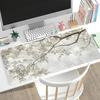 Estética Floral de Rama Vintage Alfombrilla Grande para Escritorio Base de Goma Antideslizante Alfombrilla para Teclado y Ratón Para PC Portátil Oficina ESport Trabajo Diario