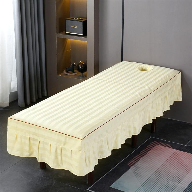 SPA Treatment Massage Table Bed Cover Physiotherapy Beauty Salon Mattress Sheet With Face Hole Bedspread Cover Bed Sheet