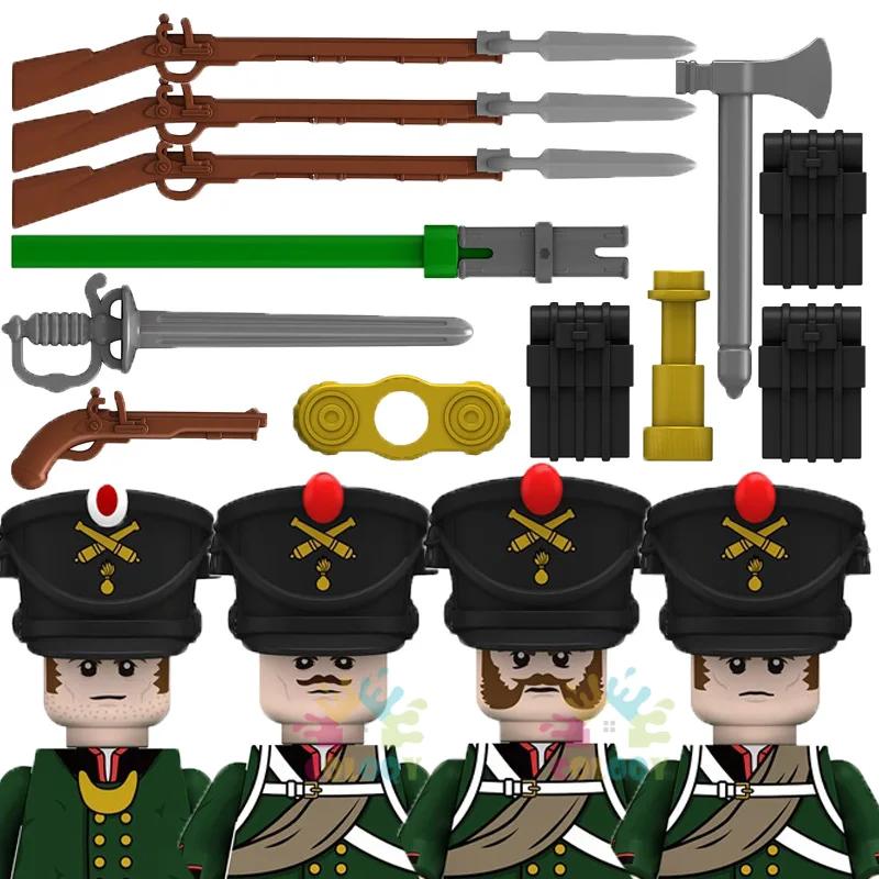 Дитячі Іграшки Наполеонівська Кавалерія Будівельні Блоки Військовий Кінь Сідло Солдати Міні Фігурки Іграшки Для Дітей Різдвяні Подарунки