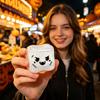 Stresswürfel Fidget Spielzeug Halloween Spielzeug, Geist Kürbis Augapfel Quetsch Partygeschenke Angstlinderung Sensorisch