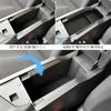 Coleya Nissan Note Model Car Console Tray Center Storage Box Center Console Tray ABS Material with Rubber Mat Abrasion Resistant Stain Resistant Easy