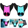 Swimming Fins Swimming Training Fins Short Blade Flippers Swim Fins Travel Size Flippers Swimming Fins for Snorkeling Diving