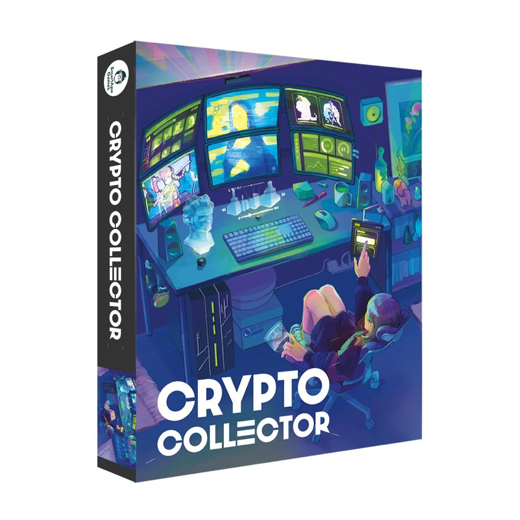 Crypto Collector (Japanese) Board Game, Card Game, 45 Minutes, 1-4 Players, Adult, Easy, Fun, Competitive