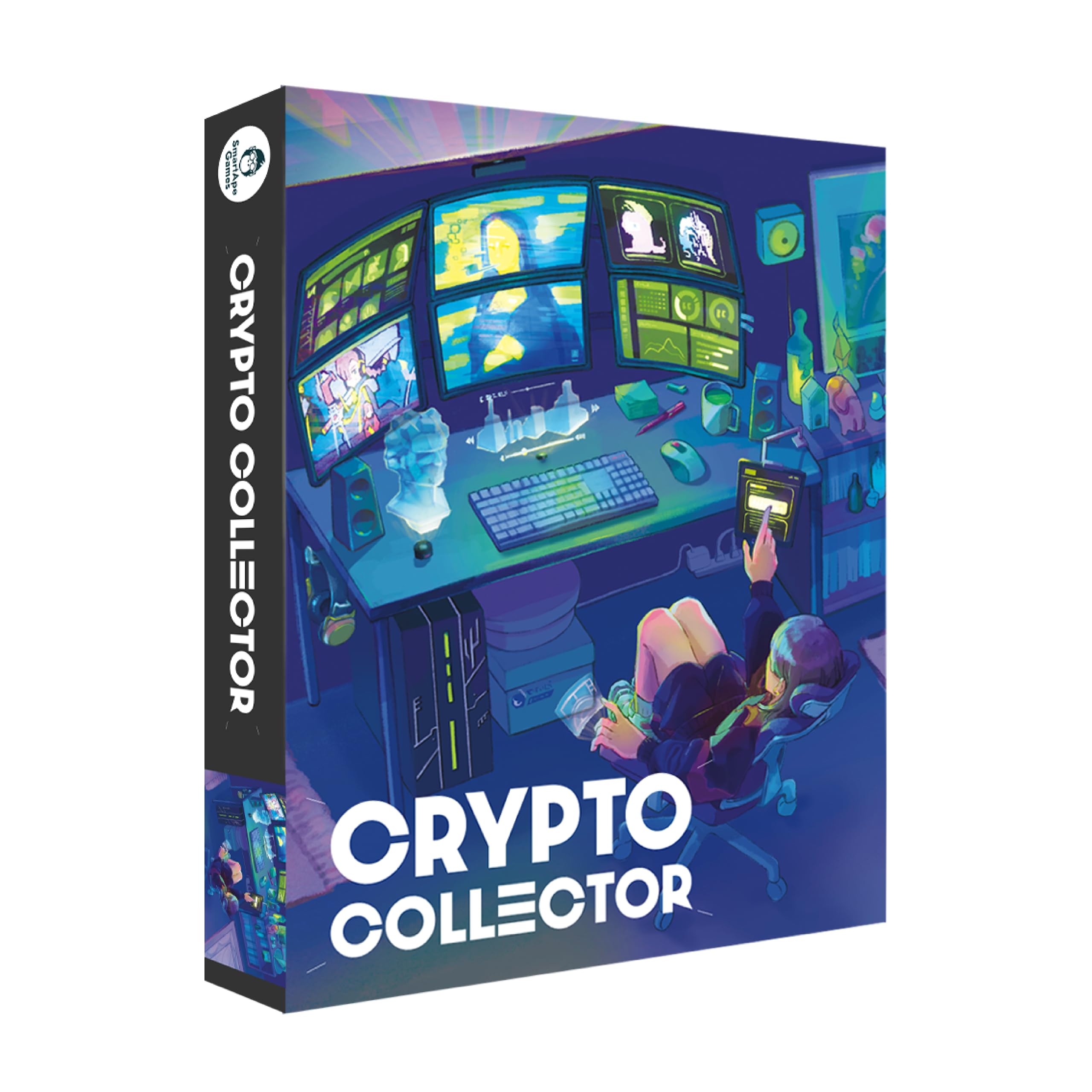 

Crypto Collector (Japanese) Board Game, Card Game, 45 Minutes, 1-4 Players, Adult, Easy, Fun, Competitive
