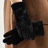 Warm Touch Screen Gloves Coldproof Driving Mittens Windproof Cold Proof Gloves  Autumn and Winter