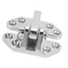 Marine Hinge 316 Stainless Steel Mirror Polished Rust Resistant Deck Hinge Boat Cabin Cover Hinge for Yacht