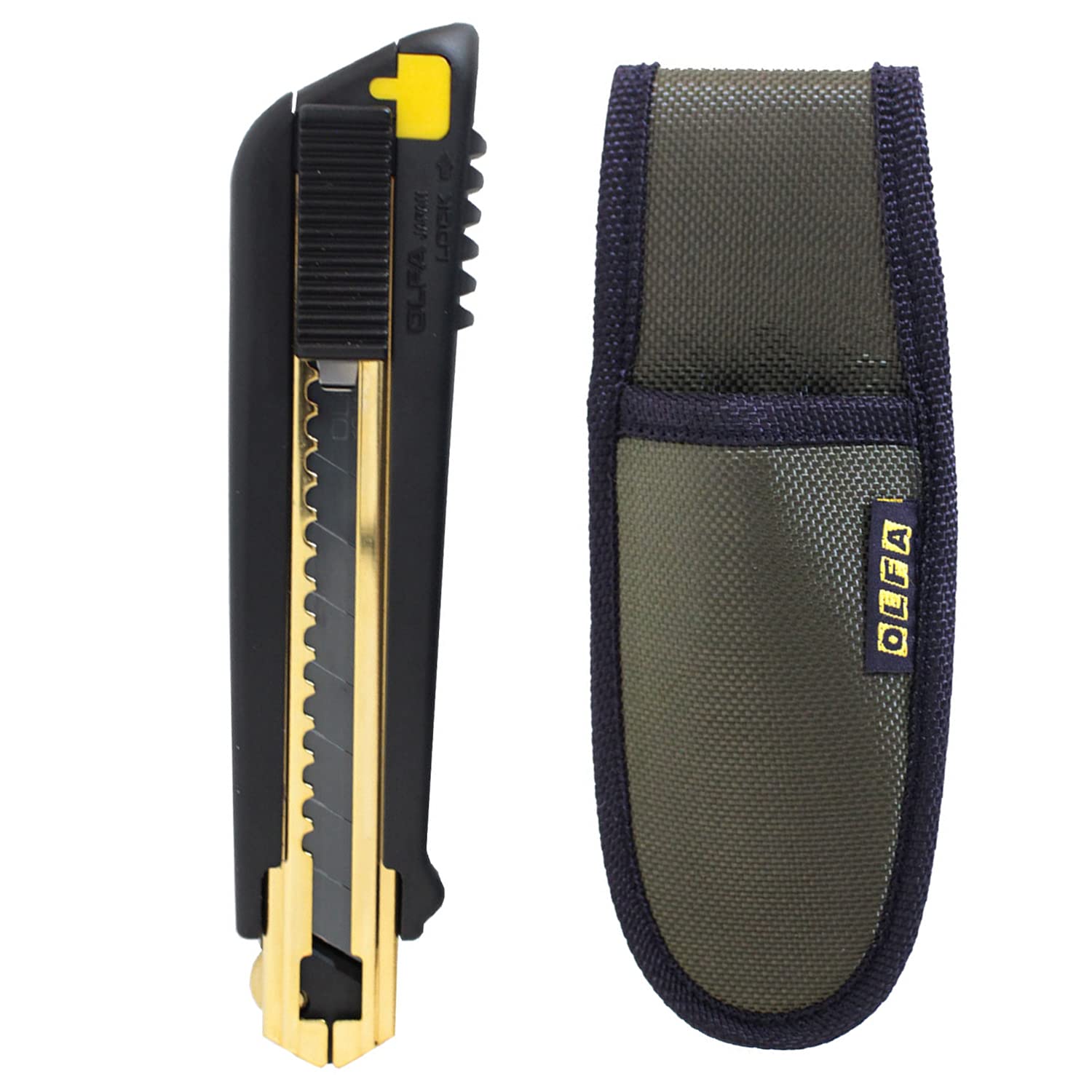 

OLFA Type GOLD Large Cutter with 168BCT MZ-AL Auto-Lock Case,