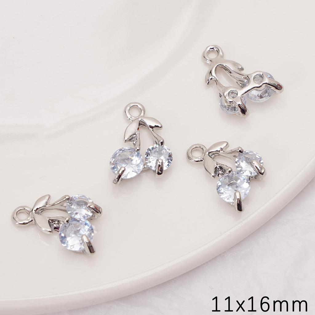 Κράμα Ζιργκόν Διατήρησης Χρώματος Κρεμαστά Στοιχεία Για DIY Βραχιόλια Κολιέ Κατασκευή Κοσμημάτων