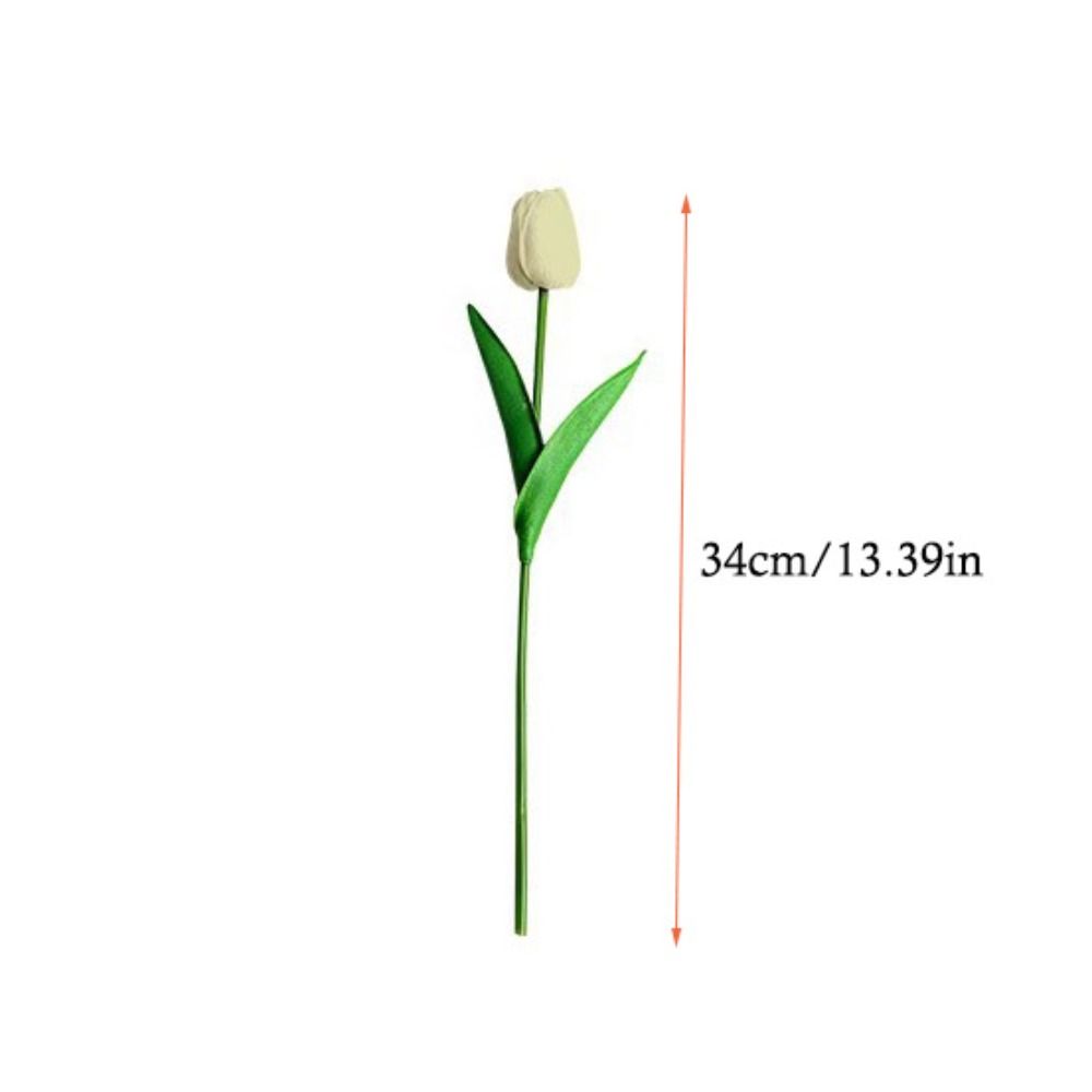 Artificial Flowers Simulated Flower Bouquet Lamp Simulation Tulips Bouquet  Household Atmosphere