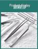 Ukraine Precision Curved Eyelash Tweezers for False Lash Application